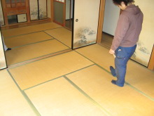 長井　S様邸施工前　８畳間