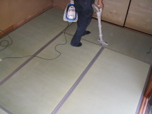 表替えした畳を敷きこんで完成！